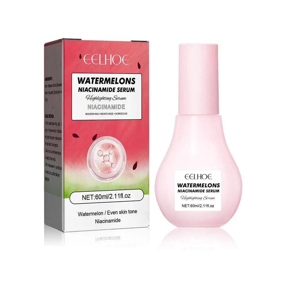 Watermelon Niacinamide Face Serum New Glowing Face Moisturizing Whitening Drops Skin Nourish Brightening Anti-aging Liquid