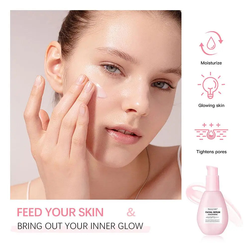 Watermelon Niacinamide Face Serum New Glowing Face Moisturizing Whitening Drops Skin Nourish Brightening Anti-aging Liquid