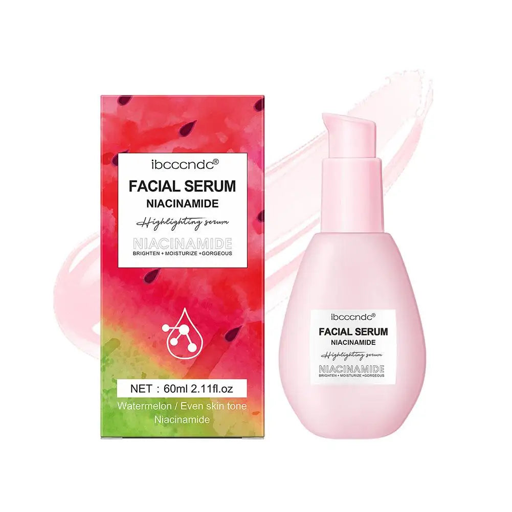 Watermelon Niacinamide Face Serum New Glowing Face Moisturizing Whitening Drops Skin Nourish Brightening Anti-aging Liquid